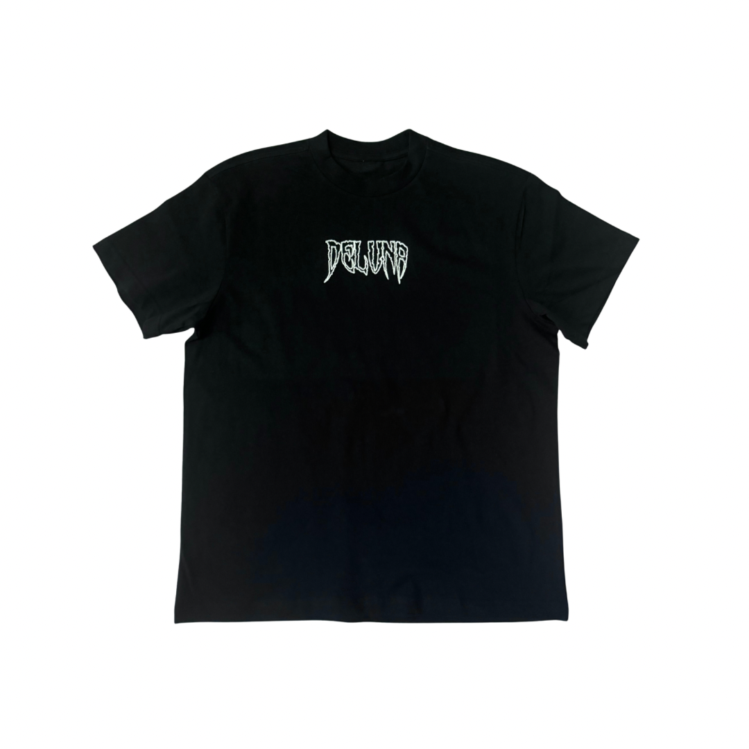 Deluna Black Graphic Tee