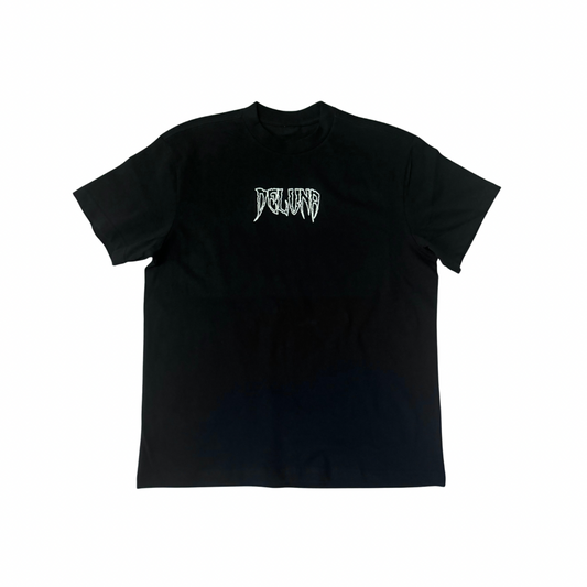 Deluna Black Graphic Tee