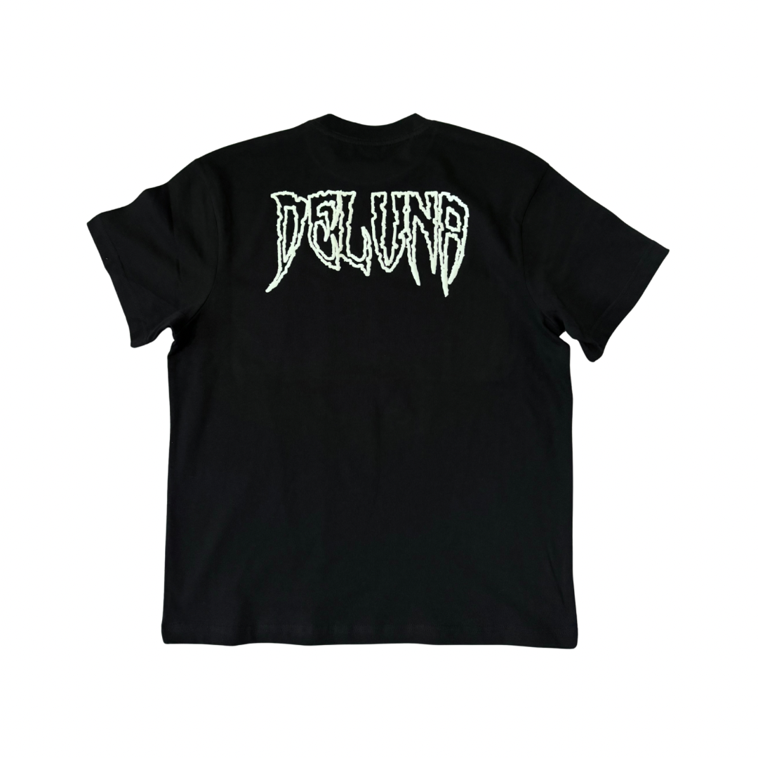 Deluna Black Graphic Tee