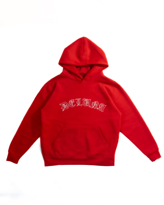 Red Deluna gothic hoodie